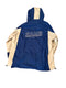 VINTAGE REEBOK ST. LOUIS RAMS GOLD SIDE PANELS FULL ZIP WINDBREAKER JACKET