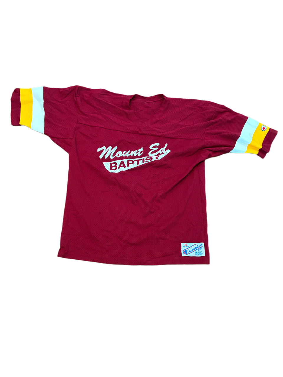 VINTAGE CHAMPION MOUNT ED BAPTIST JERSEY