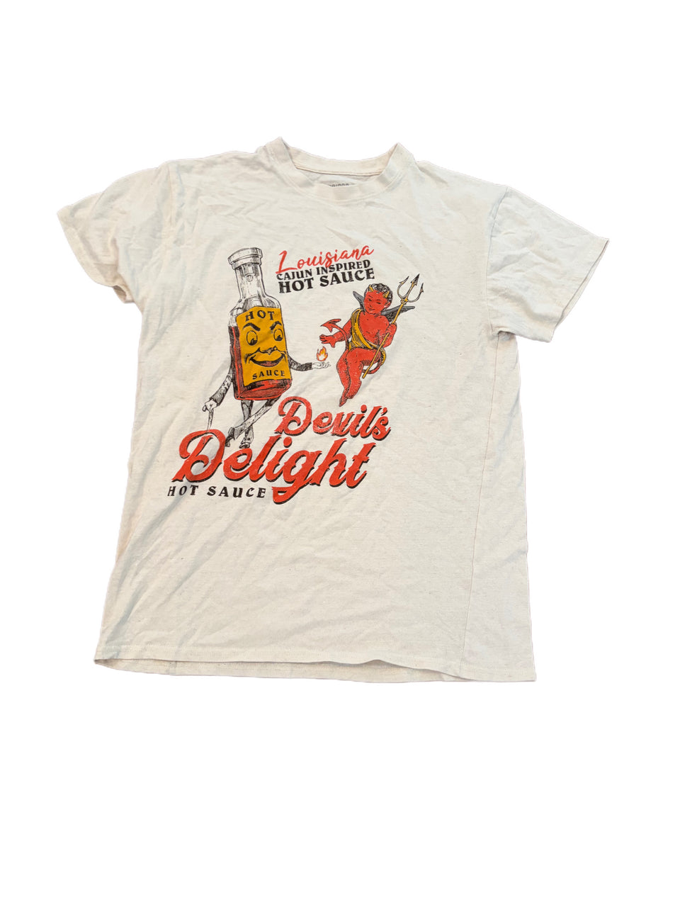 DEVIL'S DELIGHT HOT SAUCE GRAPHIC SHIRT
