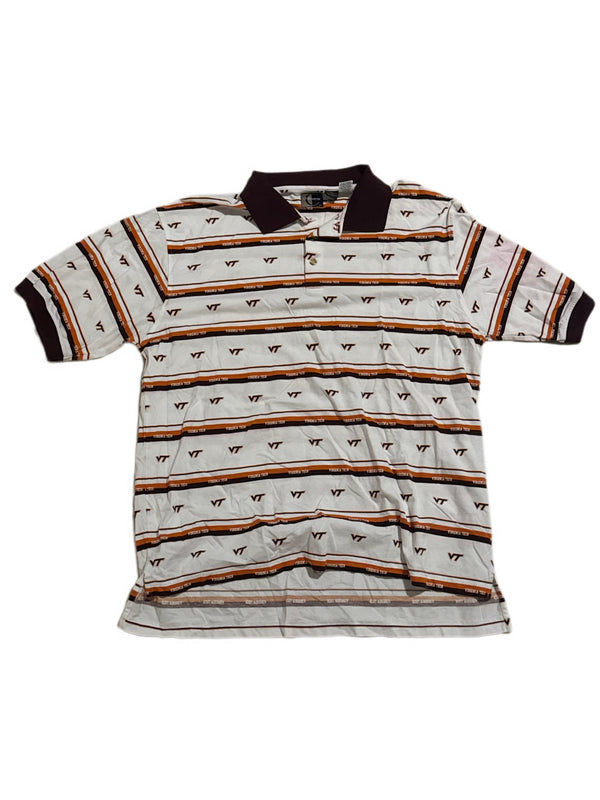 CHILIWEAR MENS VIRGINIA TECH HOKIES POLO SHIRT