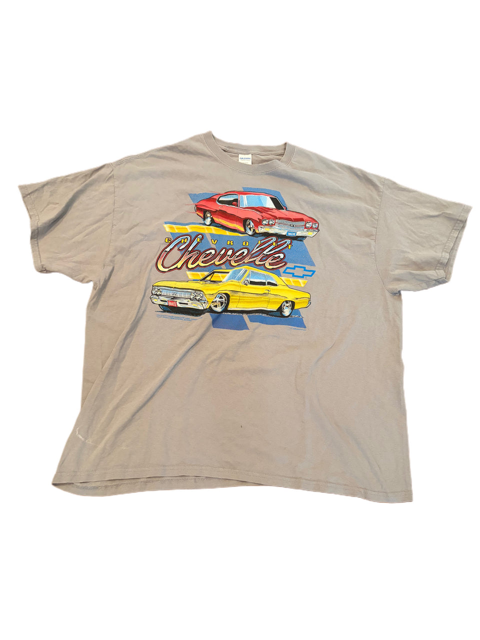 VINTAGE 90'S CHEVROLET CHEVELLE CARS GRAPHIC SHIRT