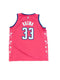 YOUTH WASHINGTON WIZARDS KYLE KUZMA PINK FASTBREAK CITY EDITION JERSEY