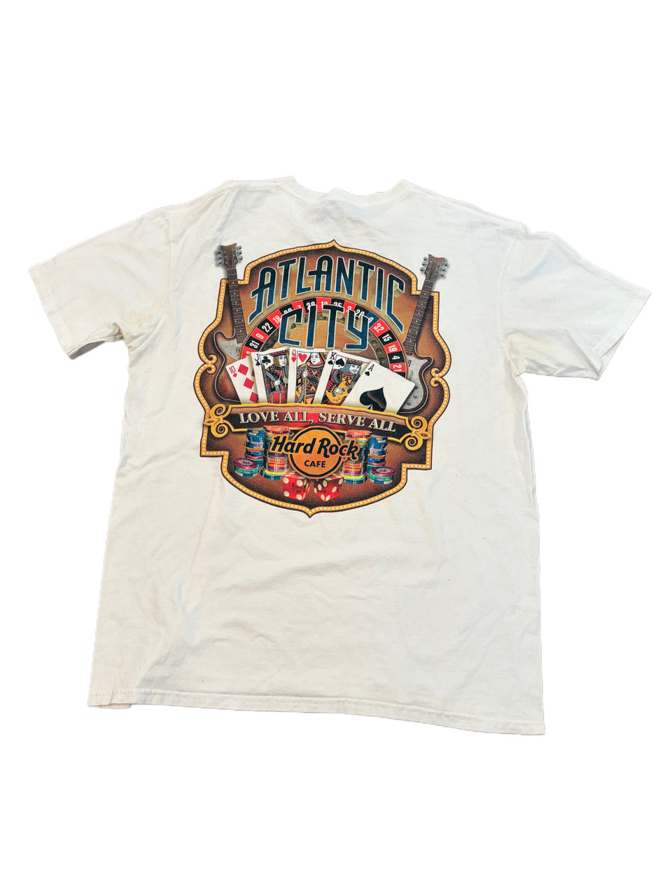 VINTAGE HARD ROCK CAFE ATLANTIC CITY GRAPHIC SHIRT