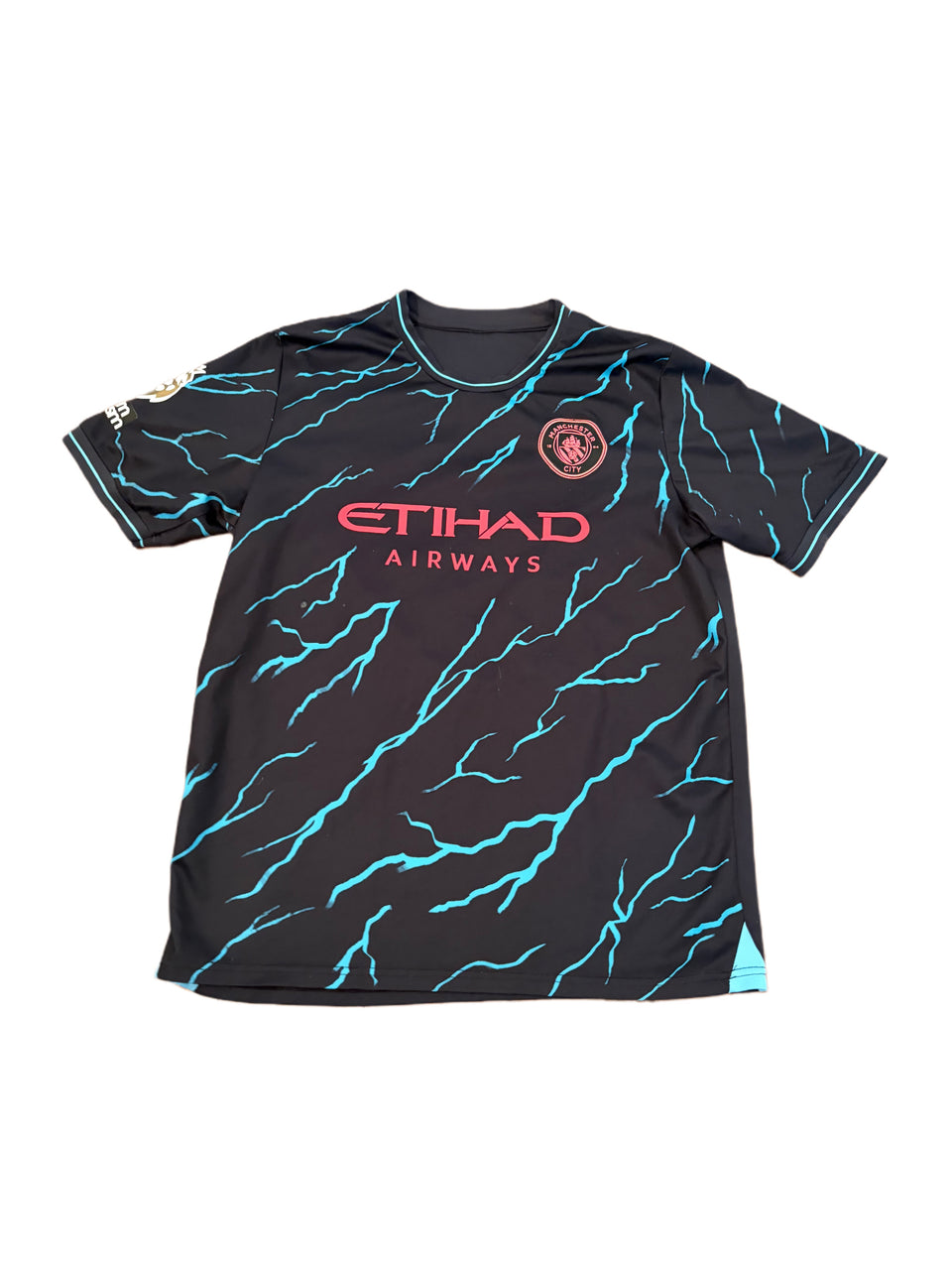 KEVIN DE BRUYNE #17 MANCHESTER CITY PUMA PLAYER JERSEY