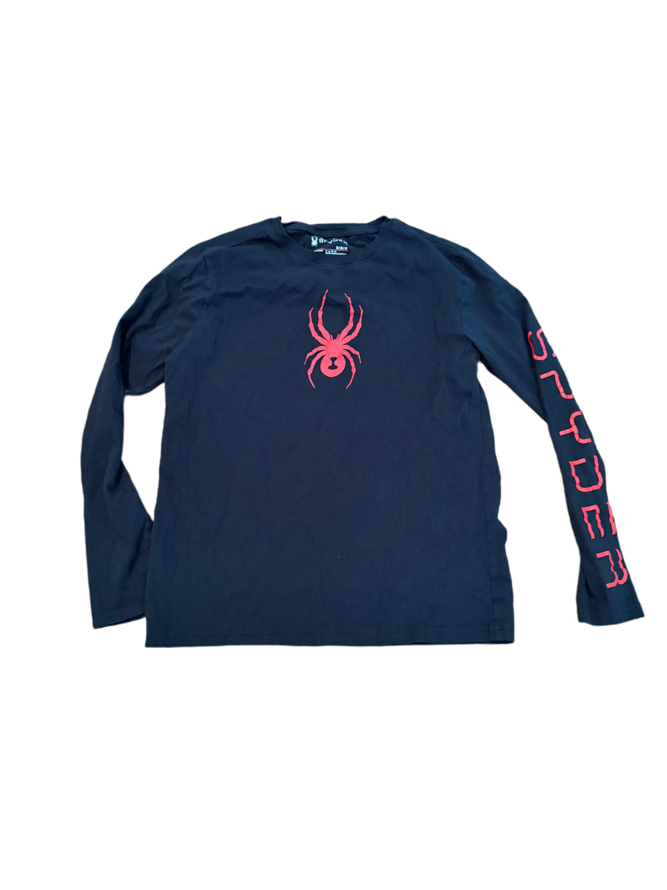BLACK SPYDER CARVE BIG BUG LONG SLEEVE GRAPHIC SHIRT