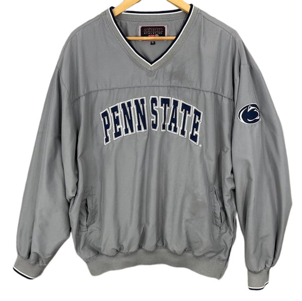 VINTAGE GREY PENN STATE WINDBREAKER&nbsp;