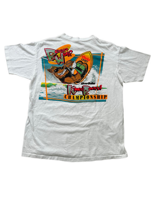 Vintage Coors Light Beer Wolf Tee