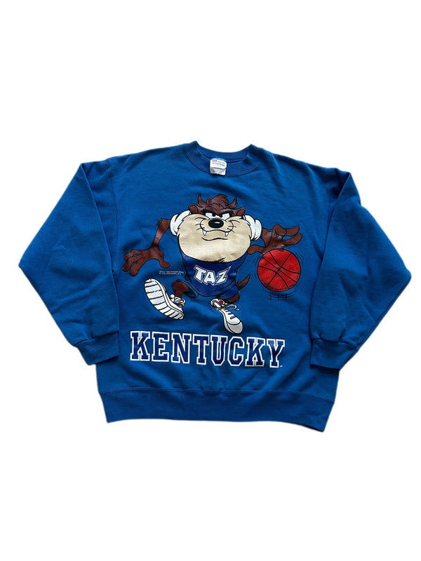 VINTAGE KENTUCKY WILDCATS TAZ PULLOVER