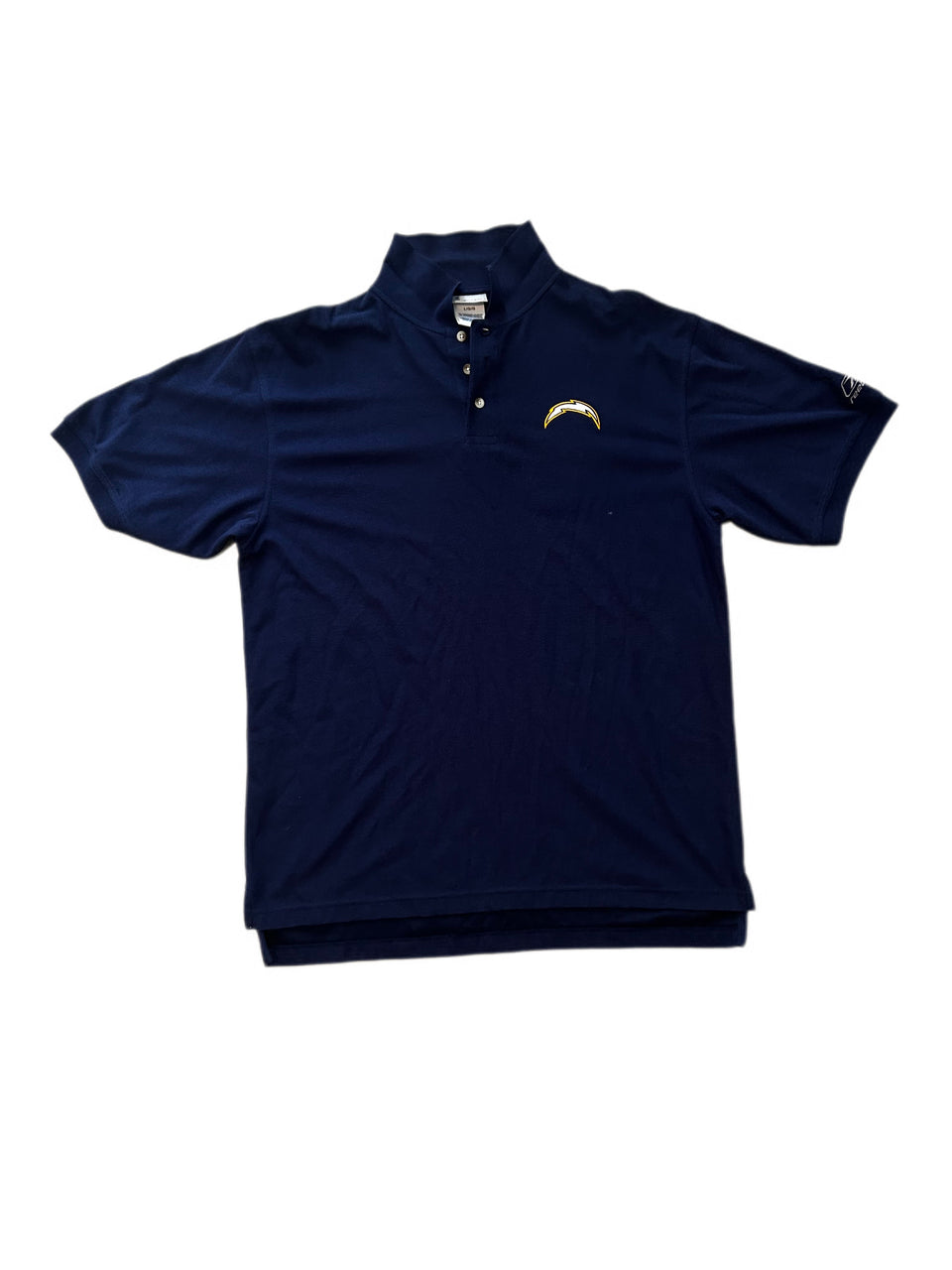 REEBOK SAN DIEGO CHARGERS BLUE LOGO POLO