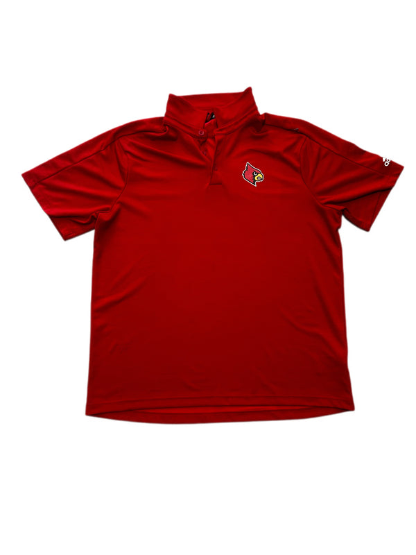 ADIDAS LOUISVILLE CARDINALS TEAM POLO