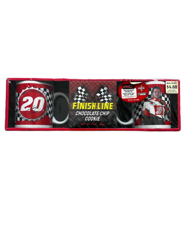 2004 Retro Coke Nascar Two Mug Set