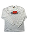 Long Sleeve Booper Bare 00 White Racing Tee.