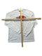 Long Sleeve Booper Bare 00 White Racing Tee.
