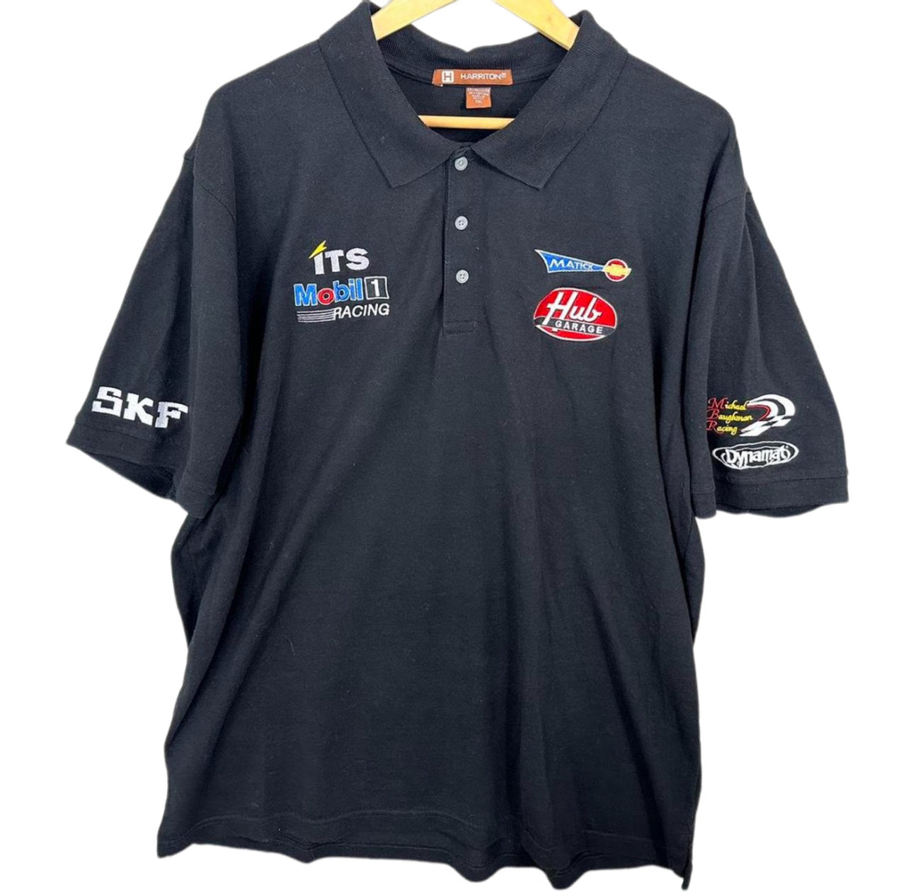 VINTAGE NASCAR EMBROIDERED RACING POLO