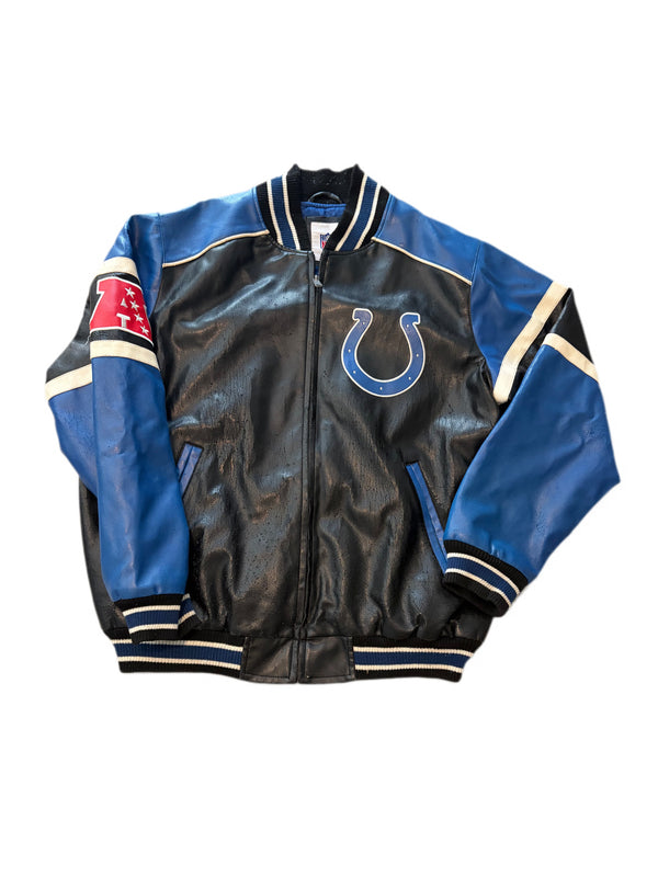 .NFL INDIANAPOLIS COLTS BOMBER VARSITY JACKET