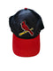 VINTAGE ST. LOUIS CARDINALS DOUBLE EMBROIDERED PATCH STRAPBACK HAT