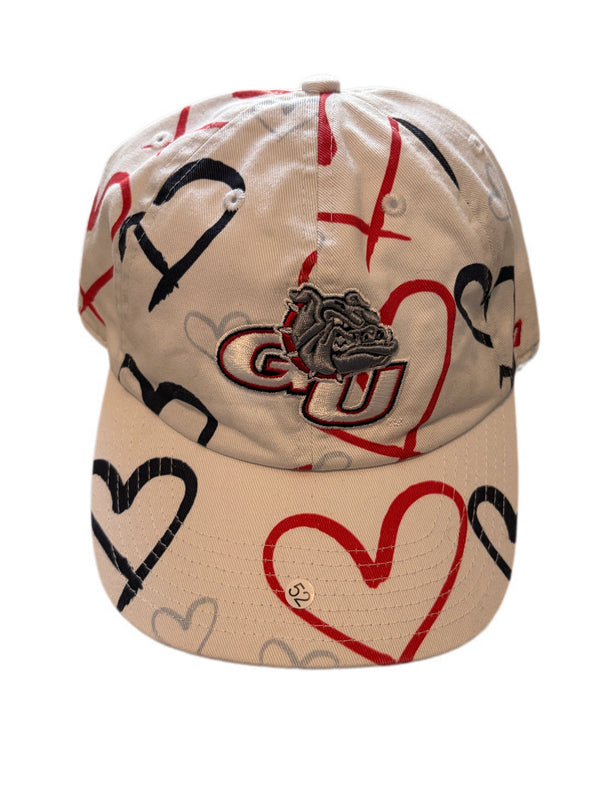 GONZAGA BULLDOGS ADORE CLEAN UP ADJUSTABLE STRAPBACK HAT