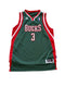 MILWAUKEE BUCKS ADIDAS BRANDON JENNINGS #3 BASKETBALL JERSEY
