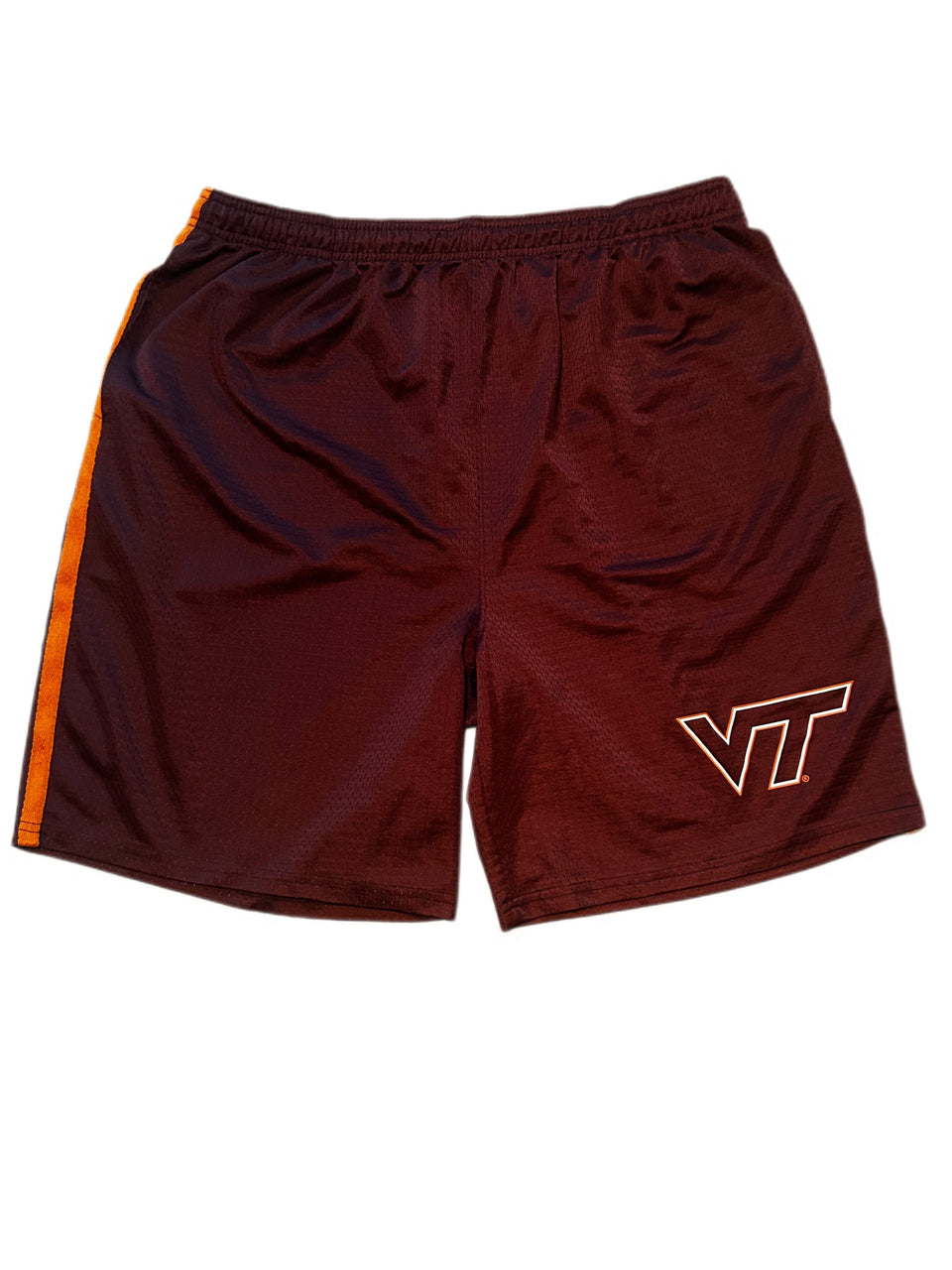 VIRGINIA TECH MENS ATHLETIC LOGO SHORTS