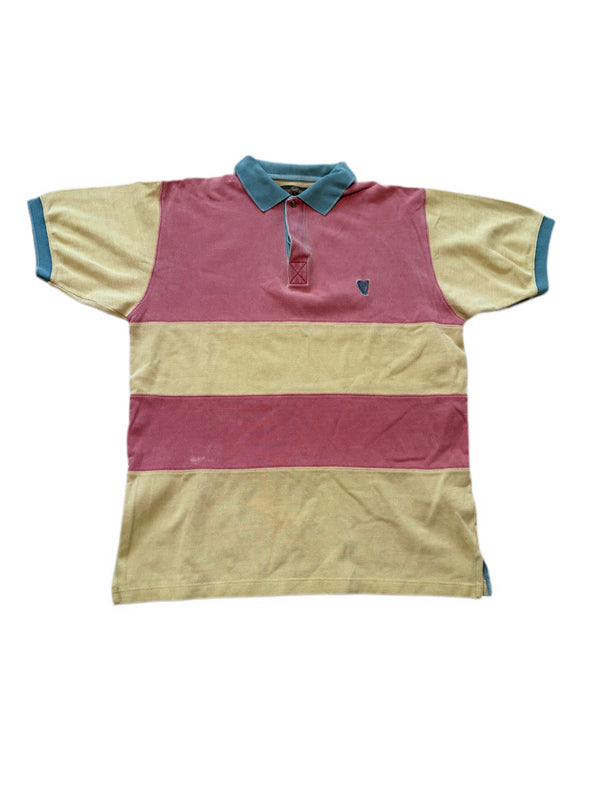 VINTAGE GUINESS CLASSIC STRIPED POLO