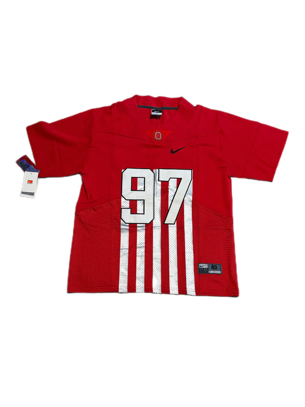 NIKE OHIO STATE BUCKEYES JOEY BOSA #97 ALTERNATE STATE JERSEY