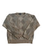 VINTAGE JANTZEN GEOMETRIC PATTERN TAN BEIGE SWEATER