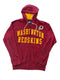 WASHINGTON REDSKINS FULL ZIP RED HOODIE