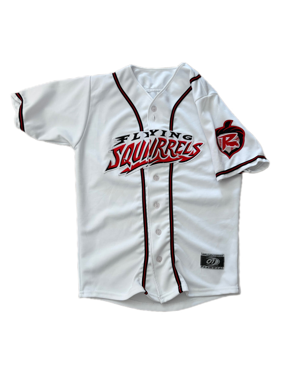 RICHMOND FLYING SQUIRRELS YOUTH HOME AUTHENTIC BASEBALL JERSEY