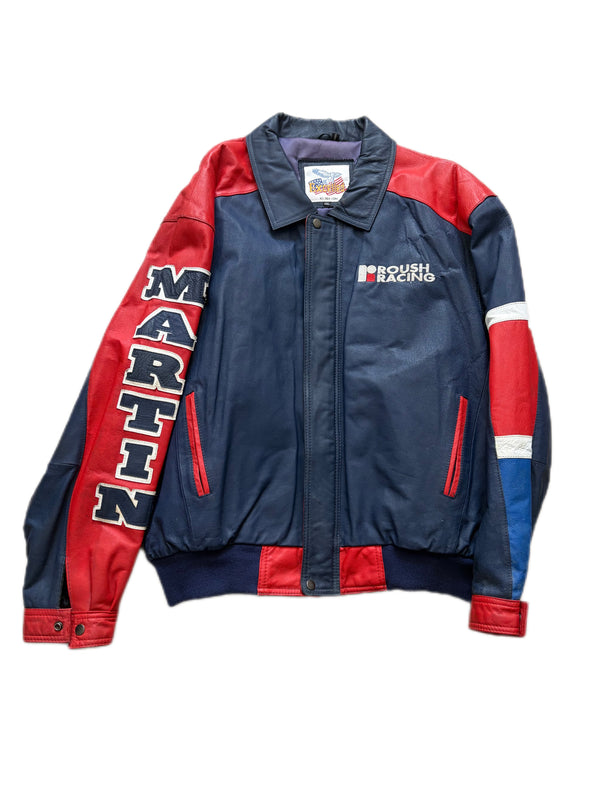 VALVOLINE ROUSH RACING MARK MARTIN LEATHER JACKET