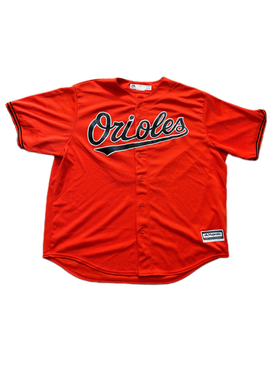 MAJESTIC ADAM JONES #10 BALTIMORE ORIOLES ALTERNATE ORANGE JERSEY&nbsp;