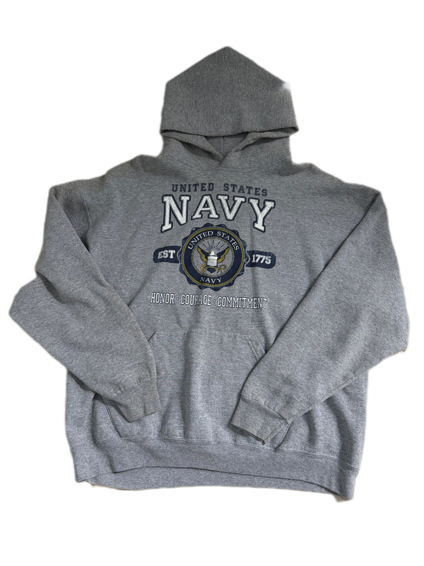 UNITED STATES NAVY HOODED SWEATSHIRT