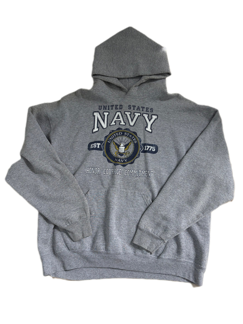 UNITED STATES NAVY HOODED SWEATSHIRT