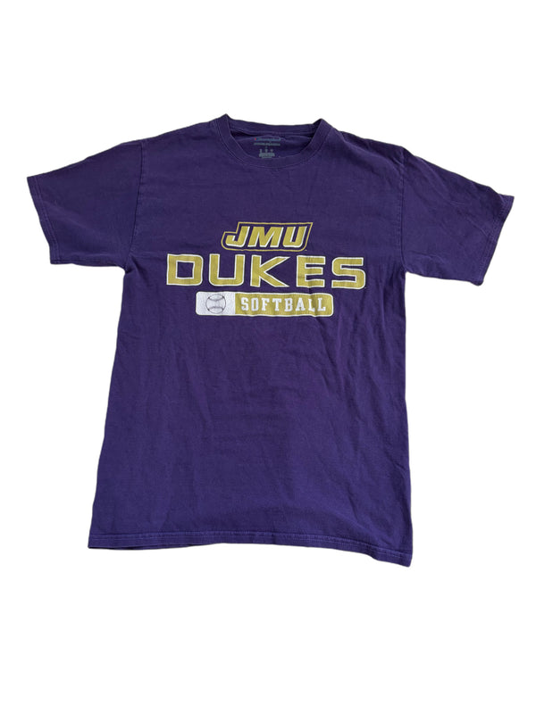 CHAMPION JMU DUKES PURPLE SOFTBALL SHIRT