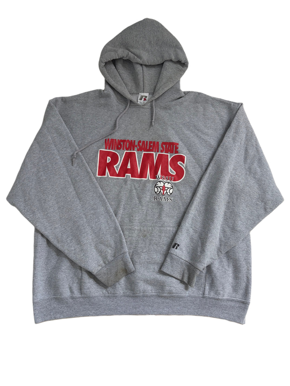 RUSSELL ATHLETIC WINSTON SALEM STATE RAMS GRAY HOODIE
